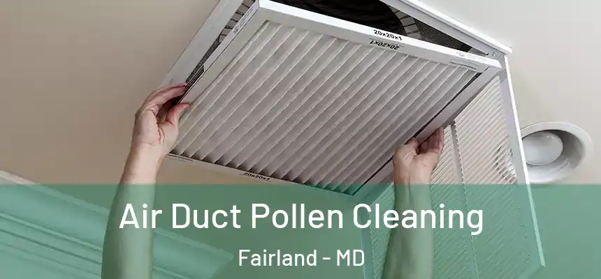 Air Duct Pollen Cleaning Fairland - MD